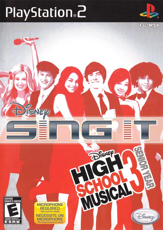 Disney SIng It box art for Playstation 2